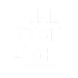 The Bright SIght Partyband Logo in weiß
